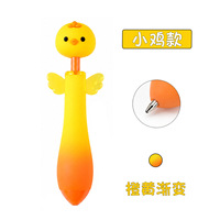 Stylo bille mignon en forme d'animal, étui à crayons ailé de dessin animé, cadeau pour enfants, idéal pour l'école et les fêtes