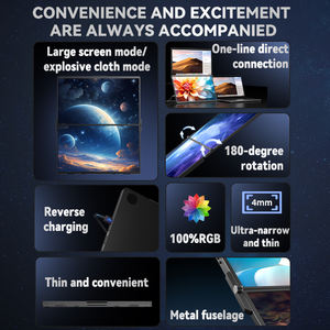 Eimio accepte les commandes personnalisées d'écrans doubles pour ordinateur <span class=keywords><strong>portable</strong></span> de 16 pouces, 60 Hz, 2,5K, <span class=keywords><strong>double</strong></span> écran, extension d'écran <span class=keywords><strong>double</strong></span>, <span class=keywords><strong>deux</strong></span> écrans LCD - Product Image 2