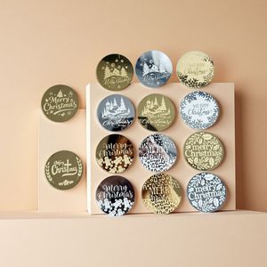 ท็อปเปอร์อะคริลิคสำหรับคัพเค้ก ลายคริสต์มาส น้ำผึ้งและรสหวาน ขนาด 5 ซม. สลักด้วยเลเซอร์ ของตกแต่งเค้ก ของใช้ในงานปาร์ตี้ - Product Image 2