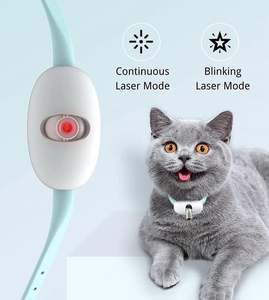 Juguetes Automáticos para Gatos con Luz LED, Cabezal Luminoso Alargado Mejorado, Juguetes Interactivos para Gatos de Interior, Collar Electrónico Portátil - Product Image 5