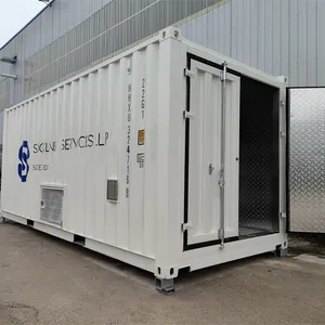 Conteneur pliable hangar d'entrepôt vente extérieure conteneur d'entrepôt préfabriqué personnalisé de 20 pieds à vendre