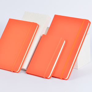 Precio especial al por mayor Múltiples opciones de color disponibles A5/A6/A7 Cuaderno de cuero en espiral con correa fija elástica opcional - Product Image 3