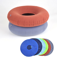 Anneau gonflable rond de 18 pouces siège médical en PVC coussin Donut oreiller d'air Anti hémorroïdes