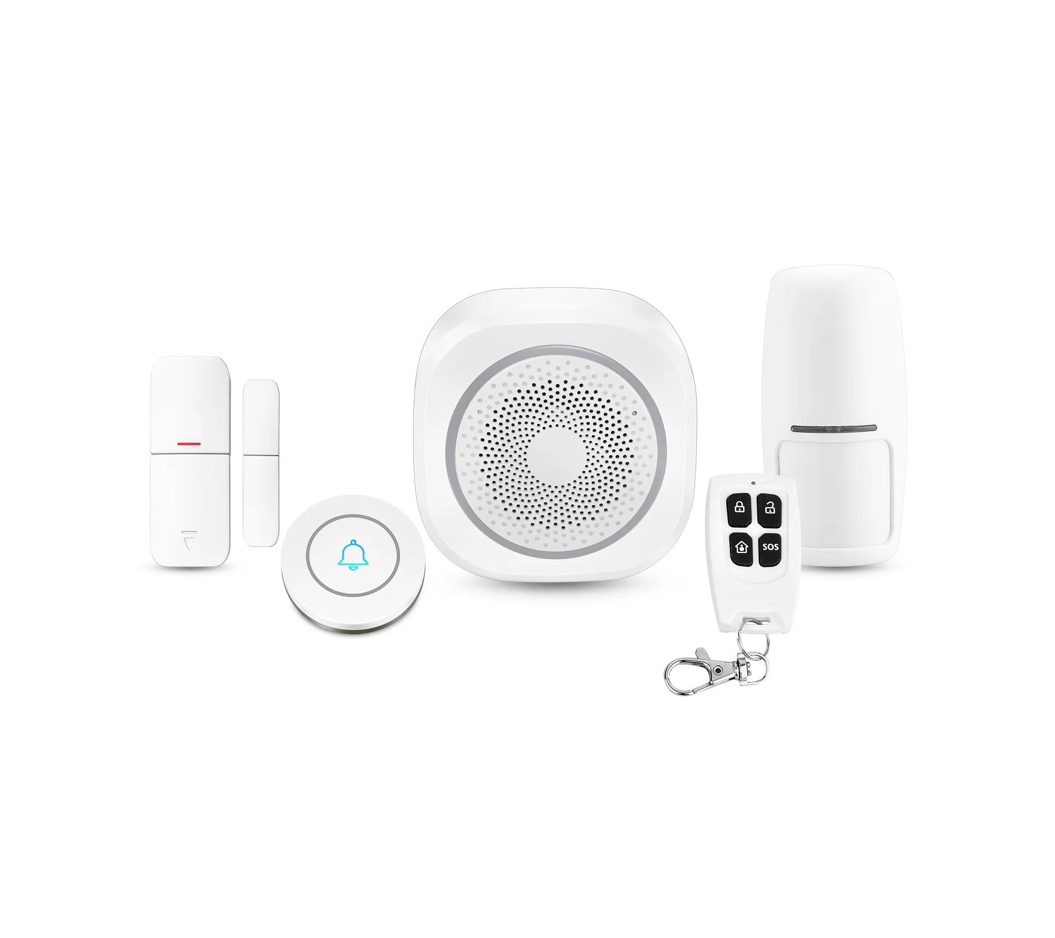 Tuya Smart Home Sicherheits alarm Sirenen system Drahtlose WiFi Einbrecher Sirenen alarme