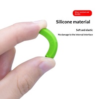 16-teiliges Laptop-Staubschutz-Set: USB-Silikonstopfen für Anschlussabdeckungen, RJ45-Netzwerkanschlusskappen, Audio-Buchsen-Dichtungen – auf Lager