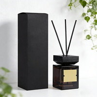 Bouteille diffuseur de parfum à roseaux personnalisée et emballage, bouteille diffuseur de parfum fantaisie, bouteille diffuseur de parfum en verre