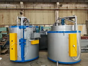 Low Carbon Steel Pit Type Gas Vacuum Annealed Wire Heat Treatment Furnace For Sale