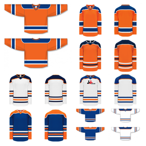 Neue benutzer definierte Eishockey jacke Hochwertige Oem Stickerei Applique Ice Hoodie Hockey Jersey - Product Image 6