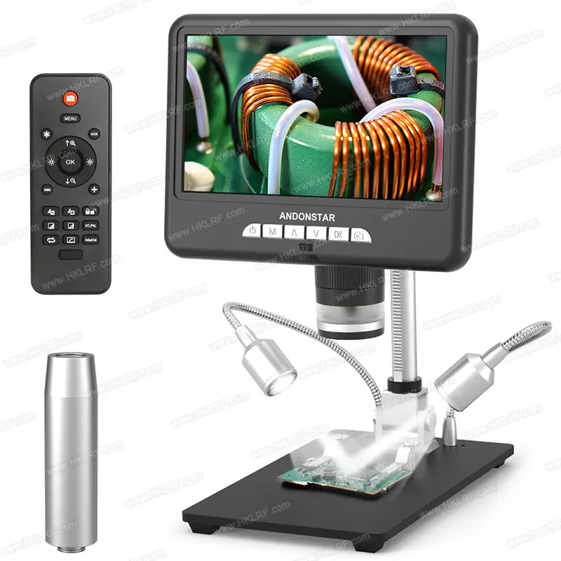 Andonstar AD207S HDMI 330X dijital lehimleme mikroskop elektronik muayene ile PCB onarım için