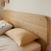 129908 Quanu – Dernières conceptions de lits en bois de style minimaliste, lits doubles modernes en bois massif, ensemble de meubles de chambre à coucher