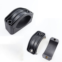 Pince de câble en plastique Nylon haute tension PA66 HV support de clip de câble à noyau unique dans l'armoire de commutation pince de câble