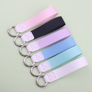 Handheld Wristlet Lanyard Strap Keychain with Metal Ring for Backpack Cup Holder Coffee Cup Glass Bottle Accessories