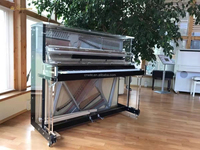 Piano droit en cristal acrylique Instrument de musique de faveur de mariage auto-jeu