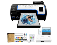 Printer DTF Lancelot A3+ Set Lengkap Dengan Mesin Potong DTF, Tinta DTF, Film PET, Bubuk, Laptop untuk Pencetakan Transfer Panas Kaos