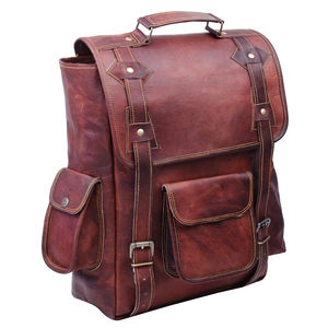 Mochilas de cuero en oferta, las más vendidas, material duradero, logotipo personalizado, mochilas de cuero para venta en línea - Product Image 2