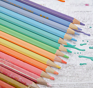 Sinh Viên Yêu Thích Macaron Bút Chì Màu 12-Hộp Gói Hình Lục Giác Thiết Kế Với Mềm PVC Hội Đồng Quản Trị Cho Các Dự Án Trường Học - Product Image 3