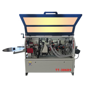 TT-306DS Woodworking <strong>PVC</strong> Straight Automatic Bander <strong>Small</strong> Edge Banding <strong>Machine</strong> with Trimming and Scraping Function - Product Image 4