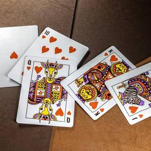 Cartes à jouer en plastique et en bois personnalisables de haute qualité jeu de société étanche Tarot apprentissage Logo imprimé <span class=keywords><strong>Poker</strong></span> promotionnel - Product Image 5