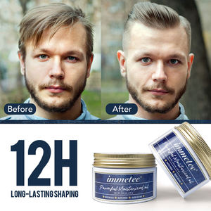 <span class=keywords><strong>Cire</strong></span> coiffante pour hommes – Fixation naturelle, tenue forte et sculpte les cheveux longtemps - Product Image 1