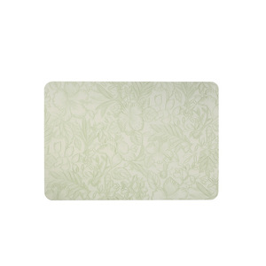PVC 3D Embossed Round <b>Placemat</b> Eco-Friendly Waterproof <b>Table</b> Mat Bowl Cup Mat - Product Image 4