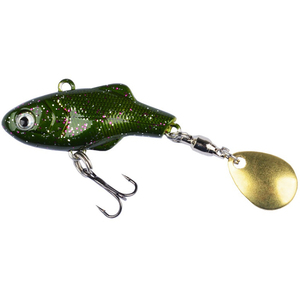 Señuelo de Pesca VIB de Plástico Mini de 3.5cm y 4g, de Hundimiento Rápido, con Vibración y Cola Tipo Hoja de Sauce, Venta al por Mayor - Product Image 1