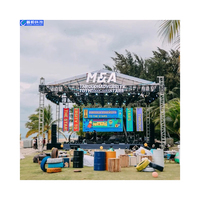 Pantalla LED para Exteriores de Alquiler, Resistente al Agua IP65, para Escenarios, Conciertos, Festivales, Publicidad, con Certificaciones CE, RoHS y FCC