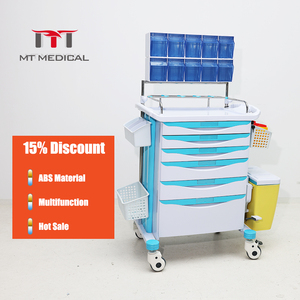एमटी मेडिकल अस्पताल एनेस्थीसिया ट्रोली मेडिकल कार्ट के लिए पहियों के साथ एम एम टी मेडिकल अस्पताल एनेस्थीसिया ट्रॉली - Product Image 2