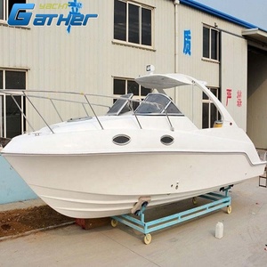 Gather Yacht-Motor <span class=keywords><strong>de</strong></span> pesca <span class=keywords><strong>de</strong></span> 27 pies, barco <span class=keywords><strong>de</strong></span> velocidad clásico <span class=keywords><strong>de</strong></span> fibra <span class=keywords><strong>de</strong></span> vidrio, superyates <span class=keywords><strong>de</strong></span> lujo - Product Image 3