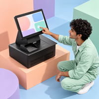 Nouveauté - Terminal POS tout-en-un Windows - Écran tactile capacitif HD 15,6'' - Caisse enregistreuse intelligente - Intel I3/I5/I7 - Wi-Fi 6 - Bluetooth