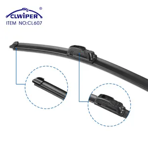 CLWIPER Factory Wholesale Soft Wiper Blades Universal Flat Car Wipers