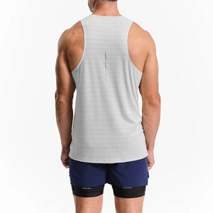 Camiseta Deportiva Personalizada de Poliéster y Elastano, Ligera, de Secado Rápido, con Transferencia de Calor, para Entrenamiento, Running, Gimnasio, para Hombre - Product Image 4