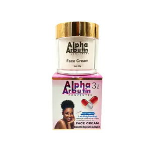 Alpha Arbutin 3 + Creme Facial Promove Cor da Pele e Creme Saudável Altamente Eficaz para Hidratação e Clareamento