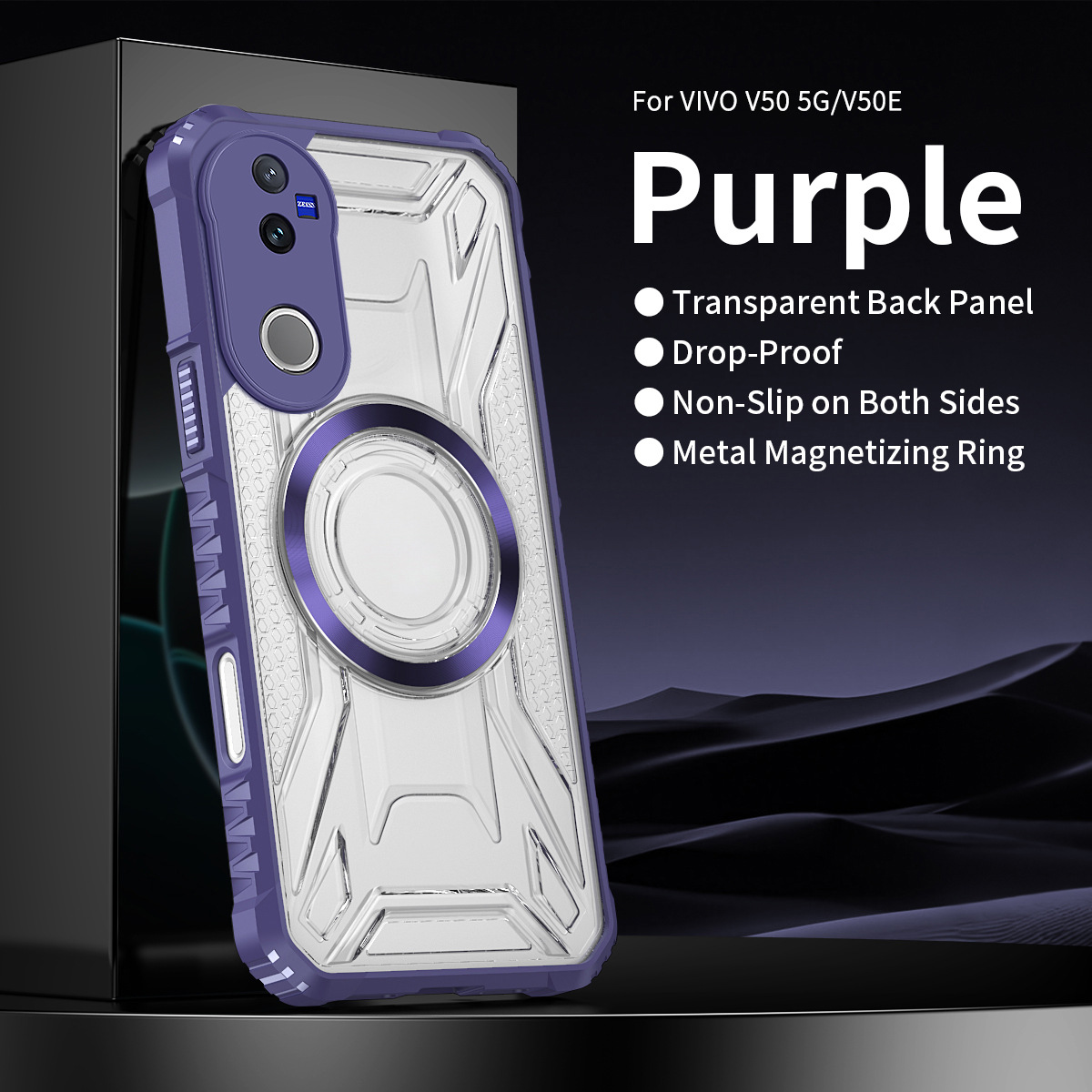 Violet [étui magnétique d'ombre de guerre]