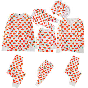 Conjunto de Pijamas Navideños para Niños 100% de Algodón con Estampado a Cuadros de Oso <span class=keywords><strong>Polar</strong></span> en Rojo y Ropa para Perro a Juego para la Familia al Por Mayor - Product Image 4