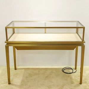 Vitrina <span class=keywords><strong>de</strong></span> Exhibición <span class=keywords><strong>de</strong></span> Joyería Metálica al por Mayor con Iluminación LED, Diseño <span class=keywords><strong>de</strong></span> Gabinete Combinado para Tiendas <span class=keywords><strong>de</strong></span> Joyería <span class=keywords><strong>de</strong></span> Marca - Product Image 1