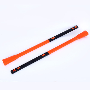 PVC Coated Fiber Pickaxe Handle Orange Construction Industry Use AS 035 - Product Image 1