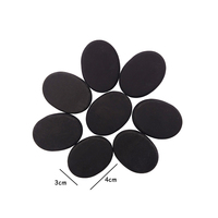 Ensemble de 16 pierres chaudes pour massage spa, pierres de massage chauffées avec boîte de chauffage en aluminium, kit de massage thermique, pierres d'énergie en basalte
