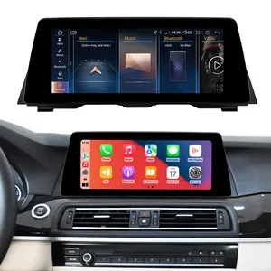 Zlh安卓11触摸屏10.25英寸汽车立体声汽车宝马5系F10 F11 2011 2017收音机视频全球定位系统导航