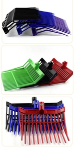 Dayanıklı yarış atı istikrarlı çatal gübresi dirgen dayanıklı ABS plastik Model numarası vida ile - Product Image 2