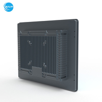 Moniteur industriel mural de 10.1/12/15/17/21 pouces avec écran tactile capacitif intégré nouvelle imprimante de Port VGA DVI