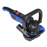 Ponceuse à Béton Électrique HERZO 125mm 220V 1600W, Meuleuse Manuelle avec Longue Poignée Arrière pour Sol