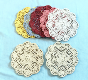 Klassische handgemachte Häkel matte für <span class=keywords><strong>Vintage</strong></span> Tisch dekoration und Schüssel ständer - Product Image 6