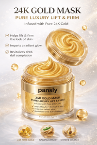 OEM 24K Gold Facial <strong>Mask</strong> Sheet Organic Skin Care Anti-Aging Anti-Wrinkle Moisturizing with PDRN &amp; Tea Tree Oil - Product Image 3