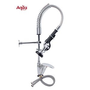 Commercial <b>Style</b> Classic Kitchen Dishwasher Water Supply Kit Double Hole Kitchen Mixer Taps - Product Image 1