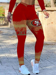 Venta caliente Nuevos estilos Mujer Leggings Personalizar Mujer Fútbol Equipo Deportes Mujer Leggings - Product Image 3