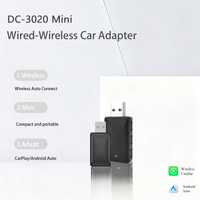 Adaptateur sans fil USB CarPlay/Android Auto Gallop Sprite DC-3020 Mini, intelligent, Plug & Play, OEM pour les voitures OLIVER