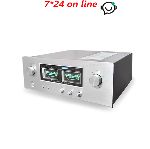 YU-04 Clone Study E-600 Table Head Version Combiner Amplifier Amplifier HIFI Amplifier 180W+180W/8Ohm Load With RCA /XLR Input
