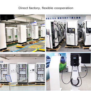 Estación de Carga Comercial para Vehículos Eléctricos, Cargador Rápido CCS2 CCS1 CHAdeMO GB/T, Unidad de Carga para Vehículos Eléctricos de 60KW/80KW - Product Image 5