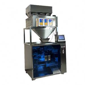 เครื่องบรรจุภัณฑ์แบบซองโดយแพ็คแนวตั้ง บรรจุ 500 กรัม พร้อมระบบชั่งน้ำหนัก สำหรับบรรจุเมล็ดพืช ธัญพืช และน้ำตาล - Product Image 2