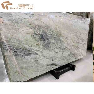 Marmo Verde Giada Naturale/Fondo Murale in Marmo/Pietra per Pavimentazione/Lusso - Product Image 6